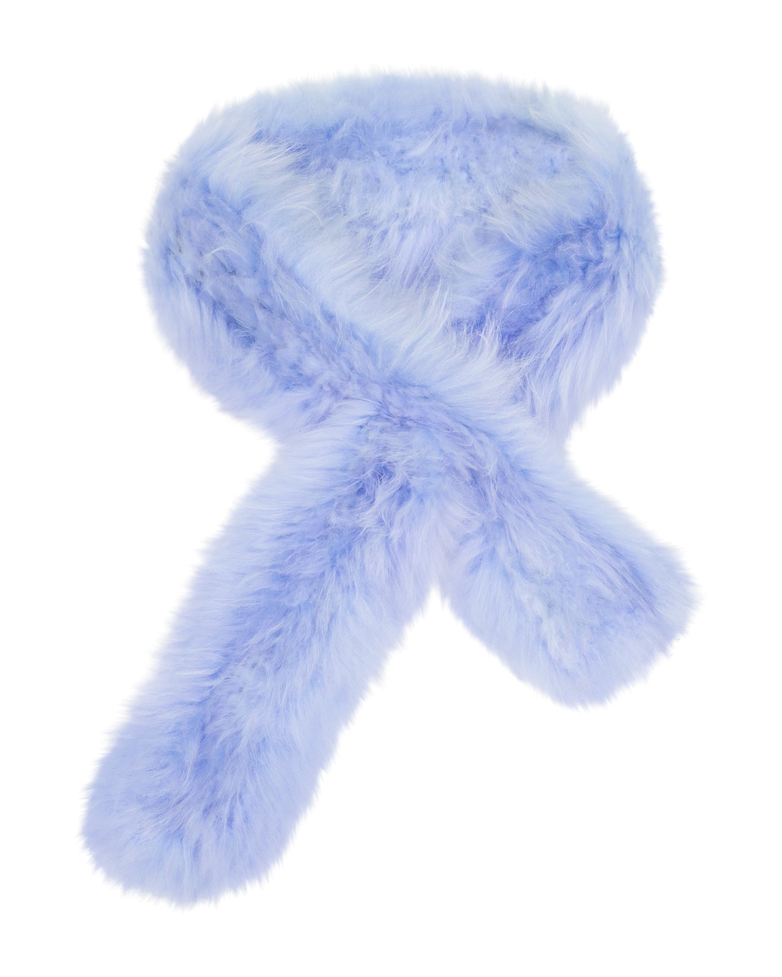 Cashmere Goat Knit Scarf | Women | Light Blue