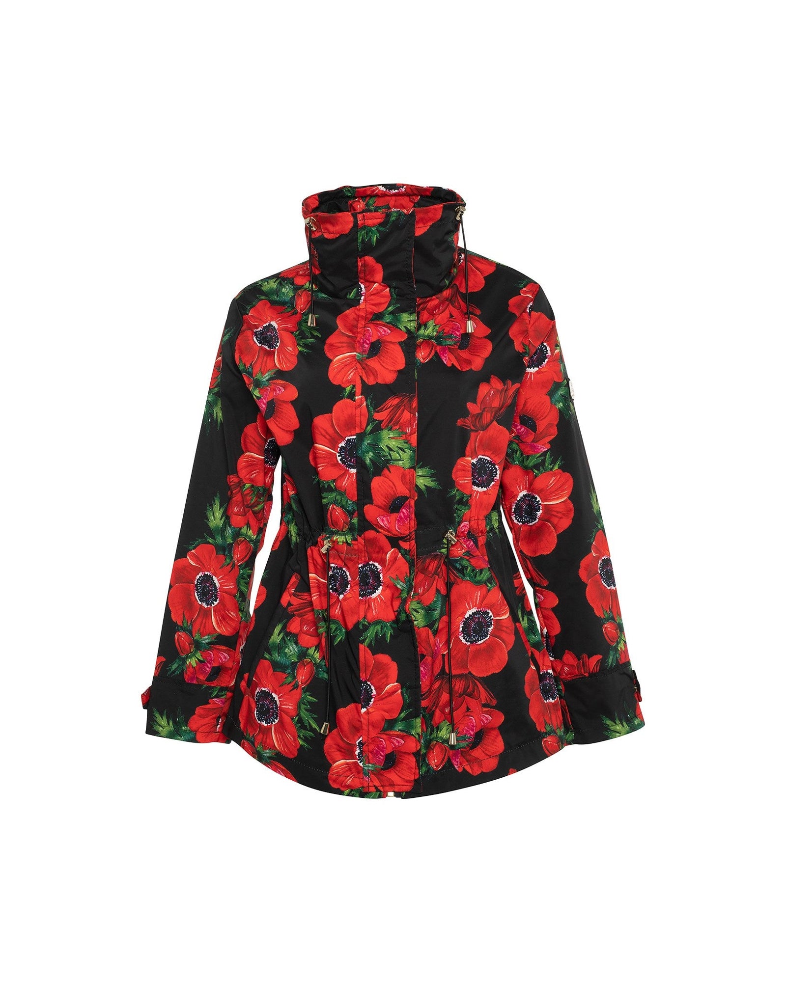 Lightweight Zip Jacket | Women | Black Poppy