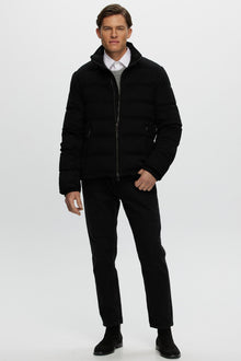 Loro Piana Cashmere Quilted Down Jacket | Men | Black