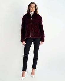 Mink Jacket | Women | Wine