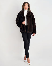 Mink Jacket | Women | Mahogany (V1)