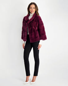 Mink Jacket | Women | Magenta