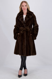 Mink Jacket With Sable | Women | Caper