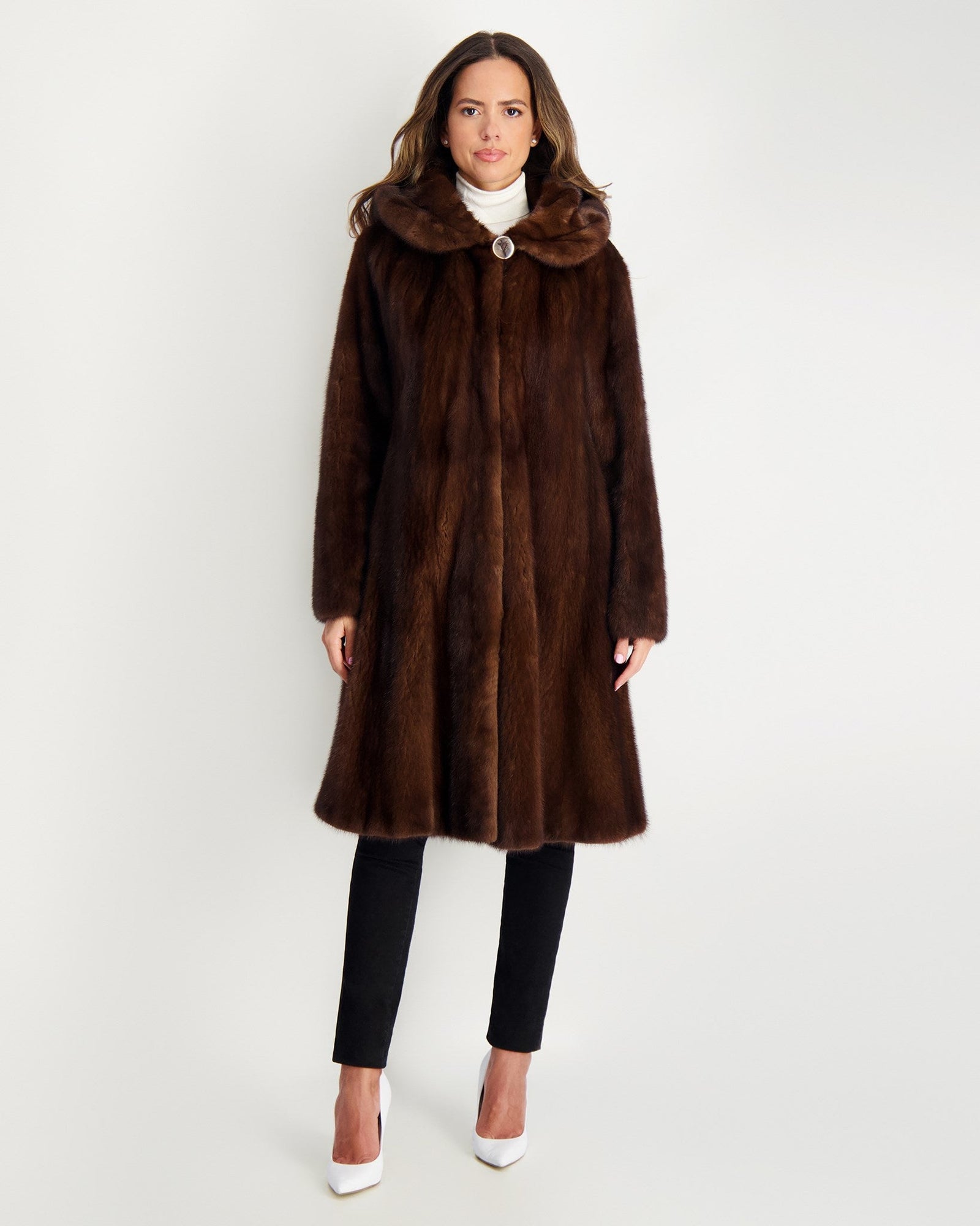 Mink Parka | Women | Scanbrown (V3)