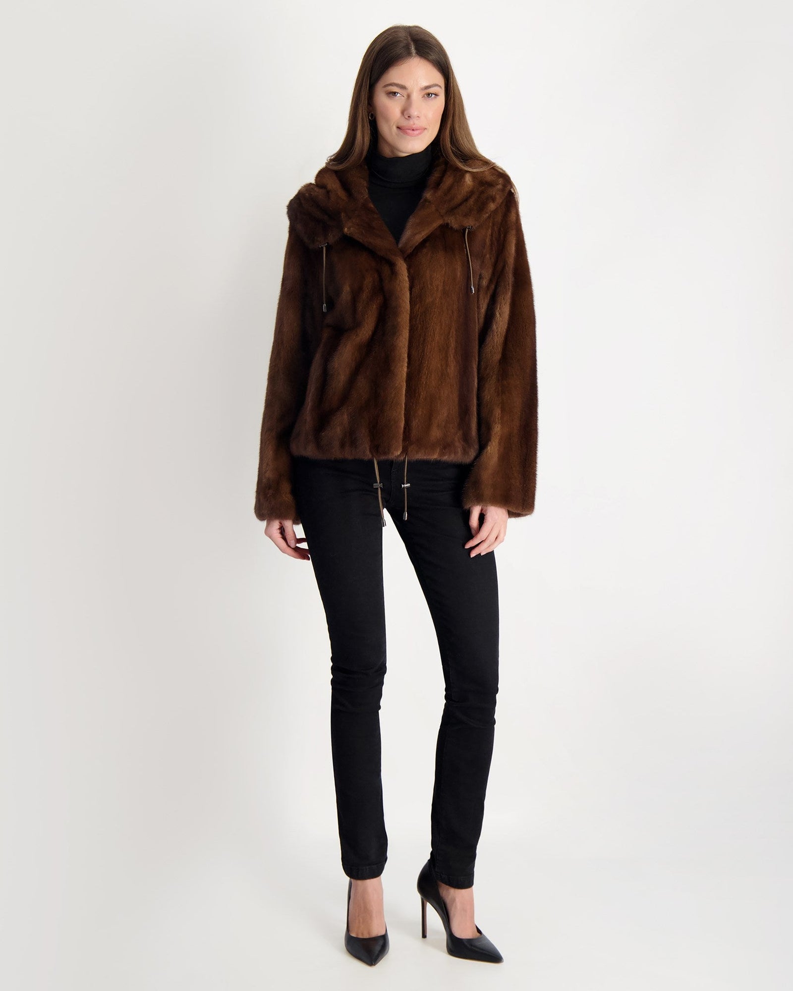 Mink Parka | Women | Scanbrown (V1)