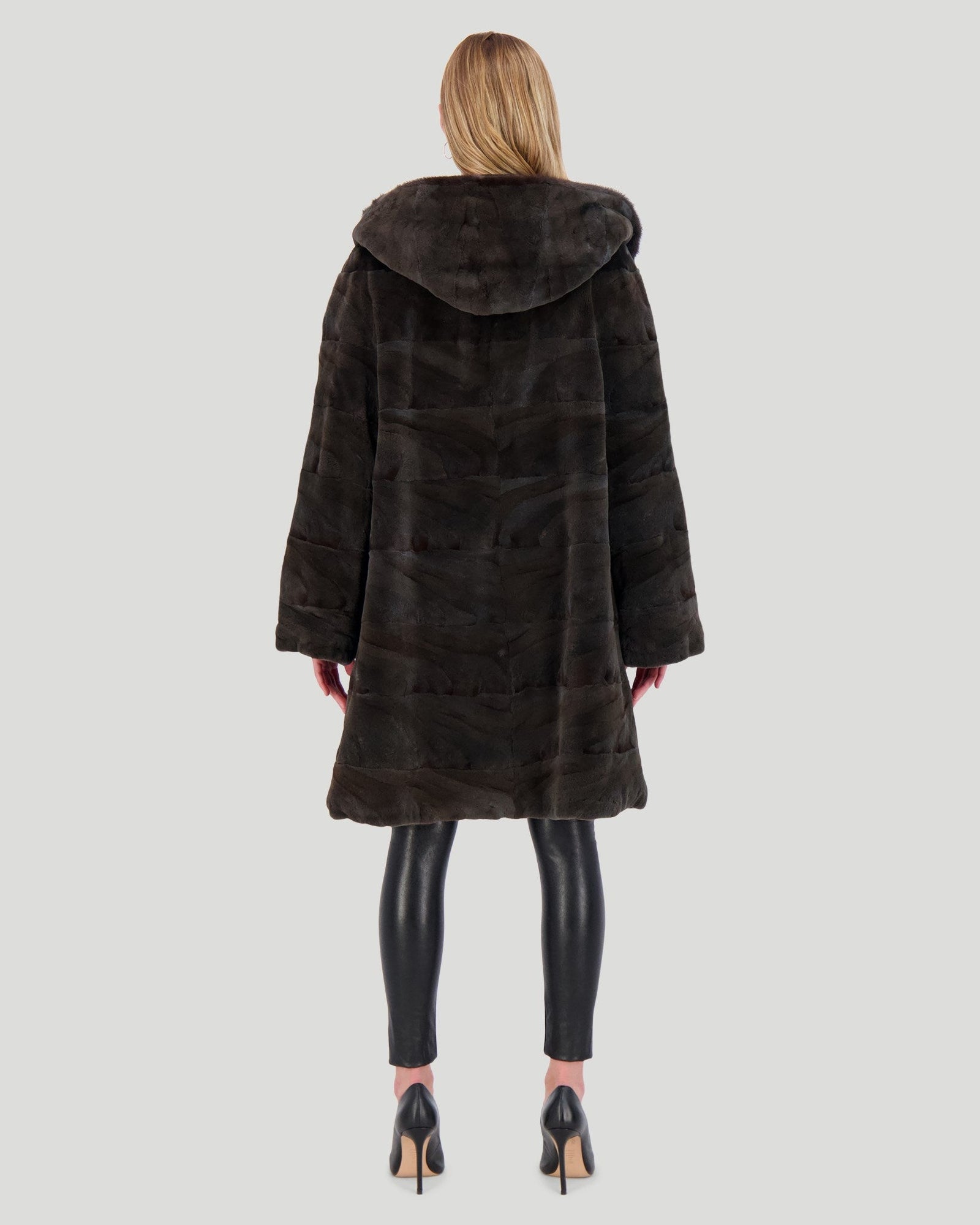 Mink Sections Parka | Women | Aurora