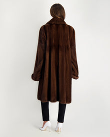 Mink Short Coat | Women | Scanbrown (V1)