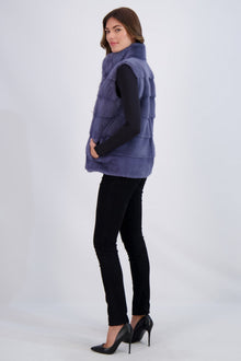 Mink Vest | Women | Lapis