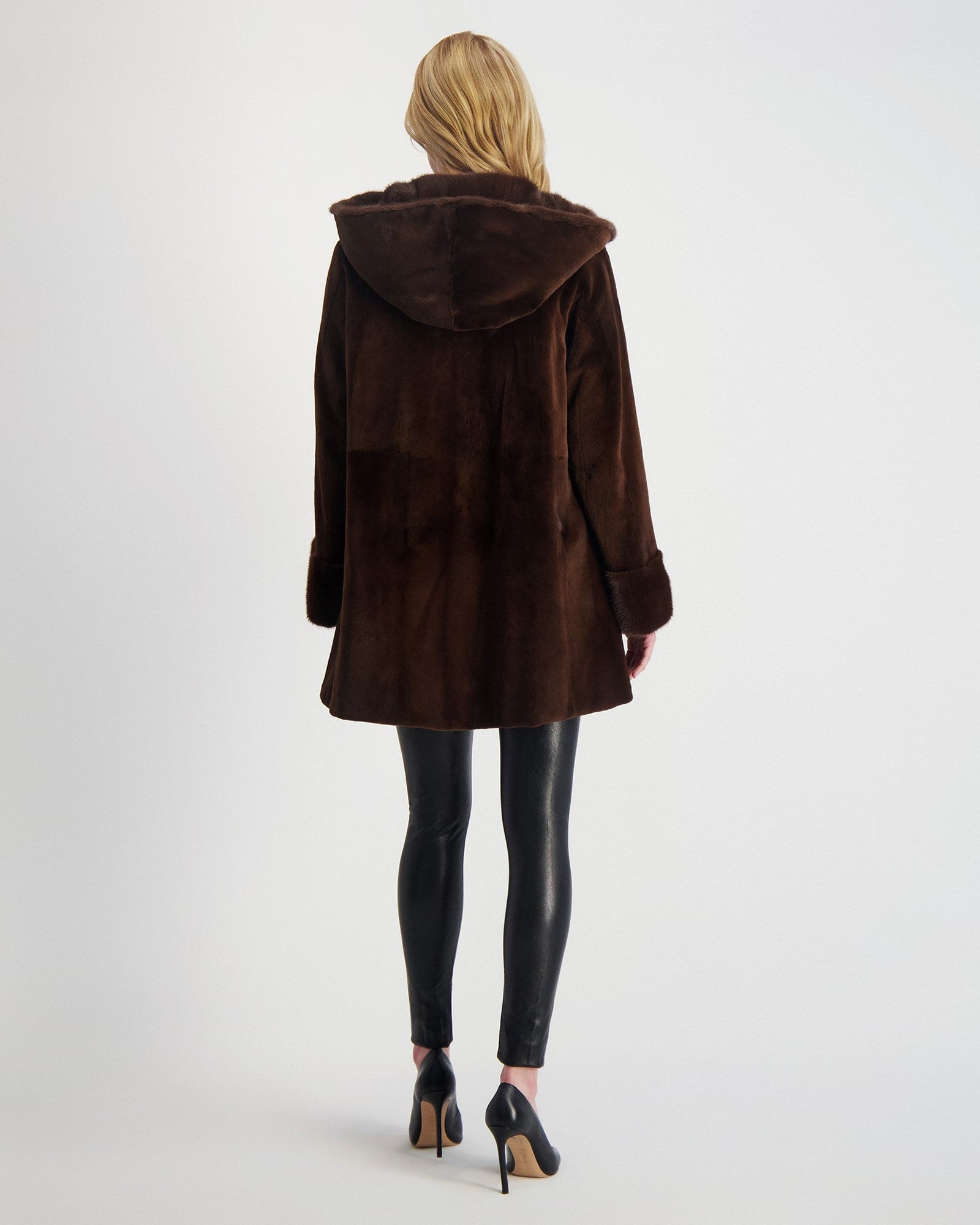 Mink Parka | Women | Chocolate