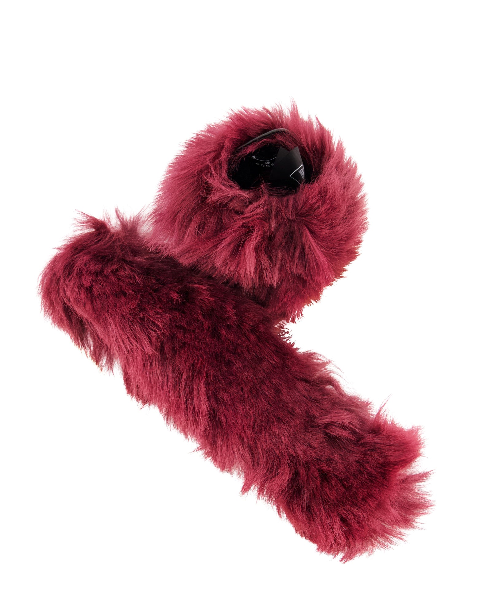 Sheared Toscana Lamb Cuffs | Women | Burgundy