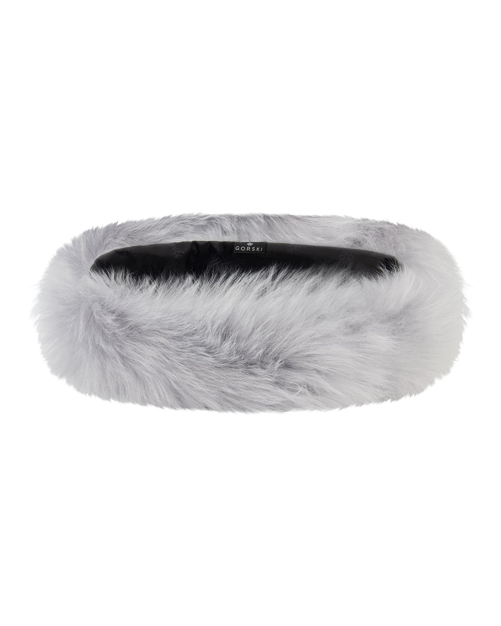 Toscana Shearling Lamb Headband | Women | Gray