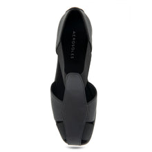 4Give Casual Fisherman | Black Faux Nappa/Elastic