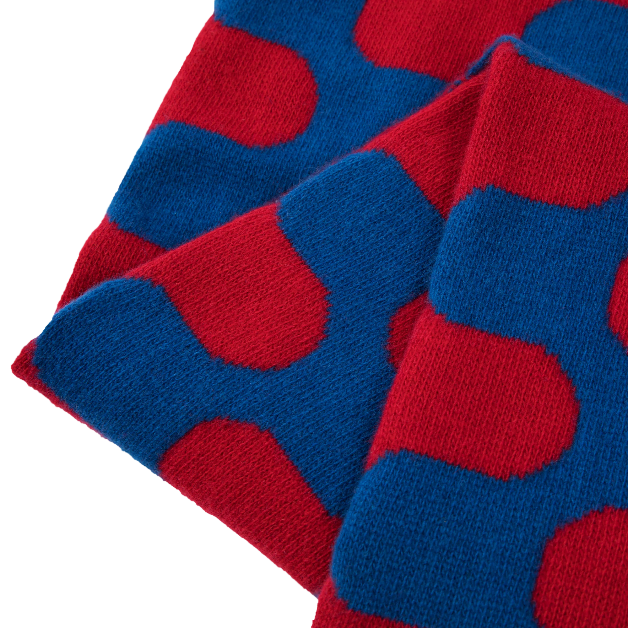 The Squiggle Knit Scarf | Blue