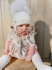 Helenus Velour Romper - Petite Maison Kids