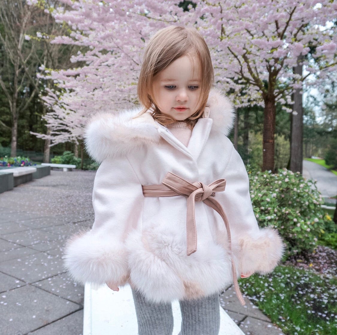 Siberian Dream Wool Cape - Petit Maison Kids