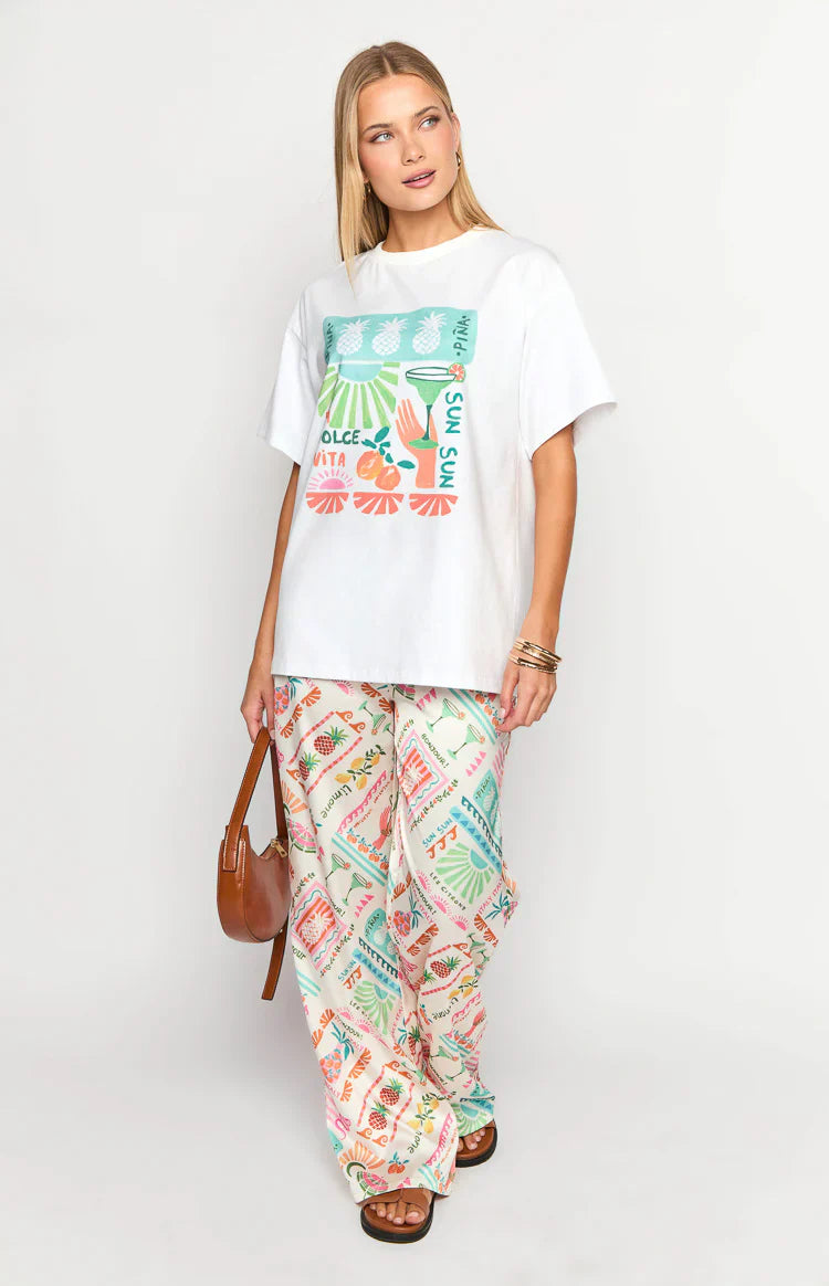 Jaz Tee | Dolce Vita Print