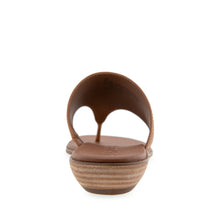 Gesa Sandal Flat | Natural/Tan Canvas