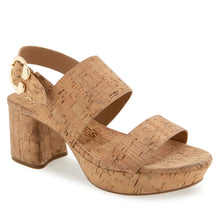 Camera Sandal Platform | Natural Cork