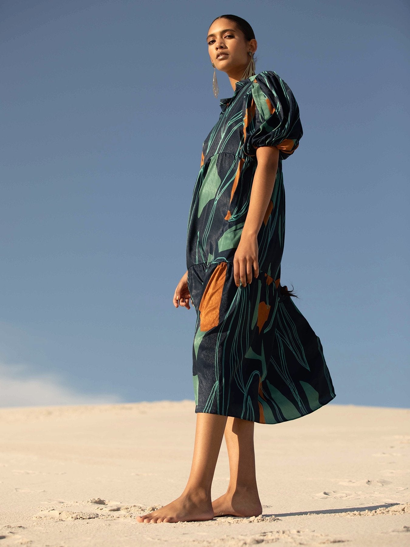 Koni Dress - Costa Navy - diarrablu