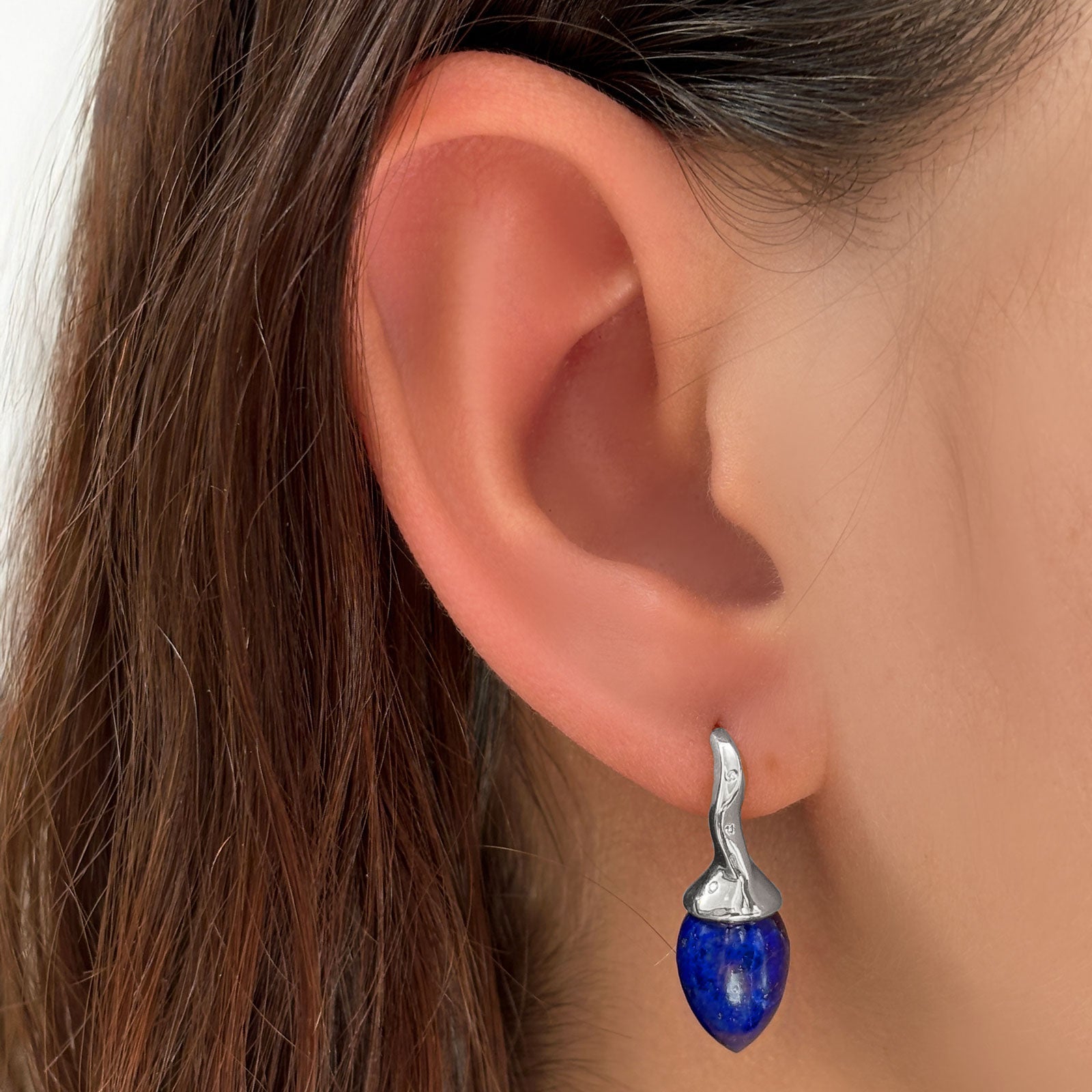 Lapis Drop Earrings