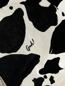 Archie Throw Blanket | Cow