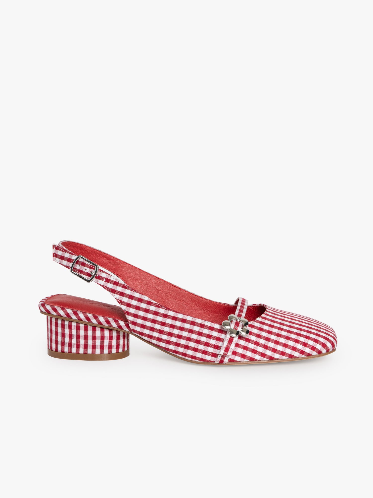 Mackie Heel | Pomodoro Gingham