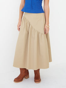 Maeve Midi Skirt | Toast Twill