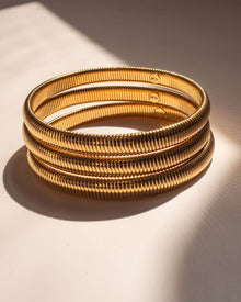Mini Flex Snake Chain Bracelet | Gold