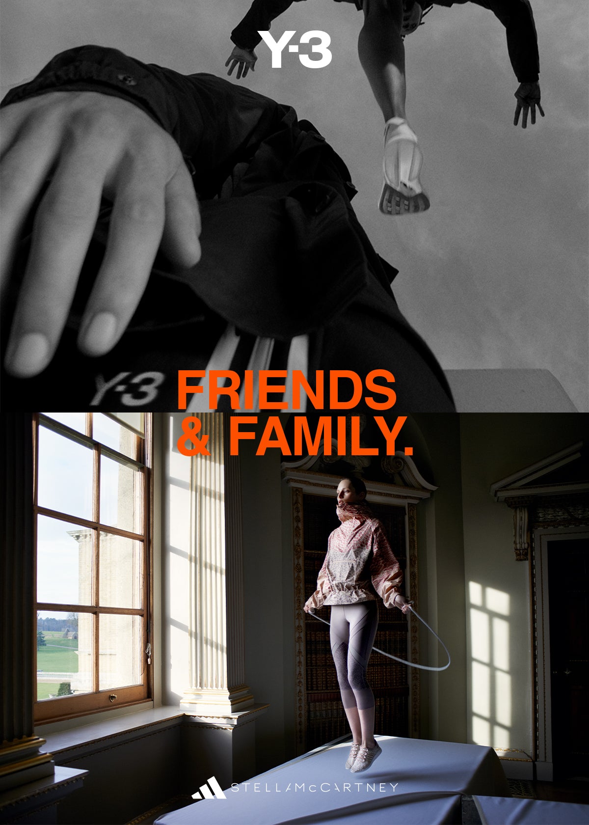 Y3 and adidas by Stella McCartney Friends and Family Event