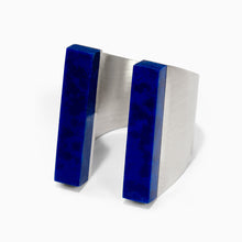Gamma Ring | Silver | Lapis Lazuli