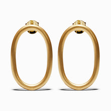 Sub Earrings | Brass