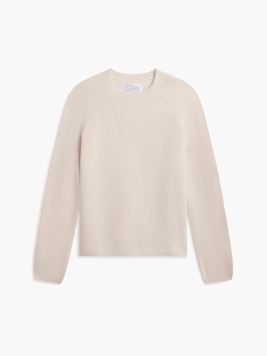 Womens | Atlas Merino Crewneck Sweater | Ivory