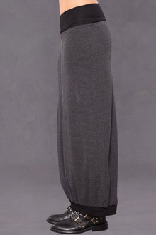 Women | Rolldown Slouchy Cocoon Skirt | Black
