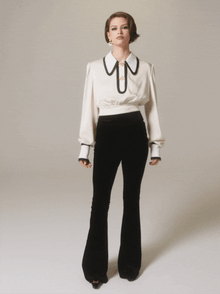 Lori Satin Top | Cream