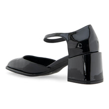 Alma | Black Patent Faux Leather