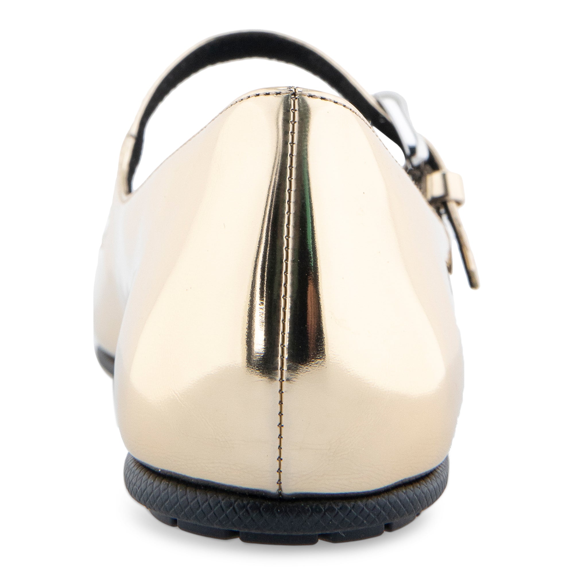 Perry | Gold Metal Mirror Faux Leather