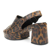 Zella | Glossy Leopard Faux Leather