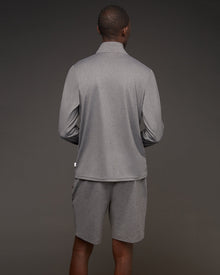 Mens | Everyday Half Zip Sweatshirt | Dark Heather Grey