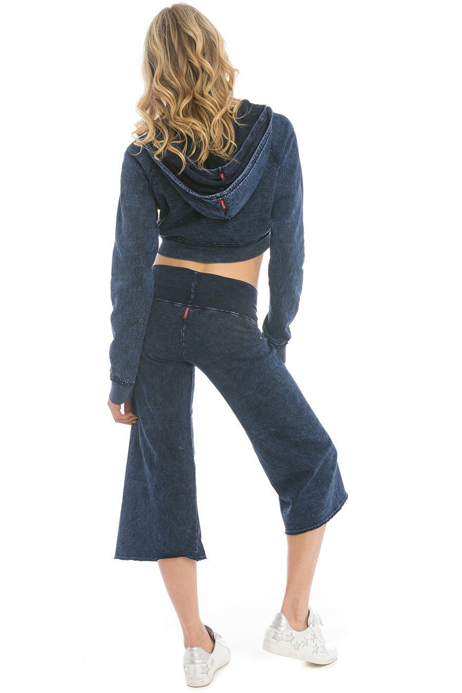 Women | Seamless Fleece Gaucho | Mineral Wash 8