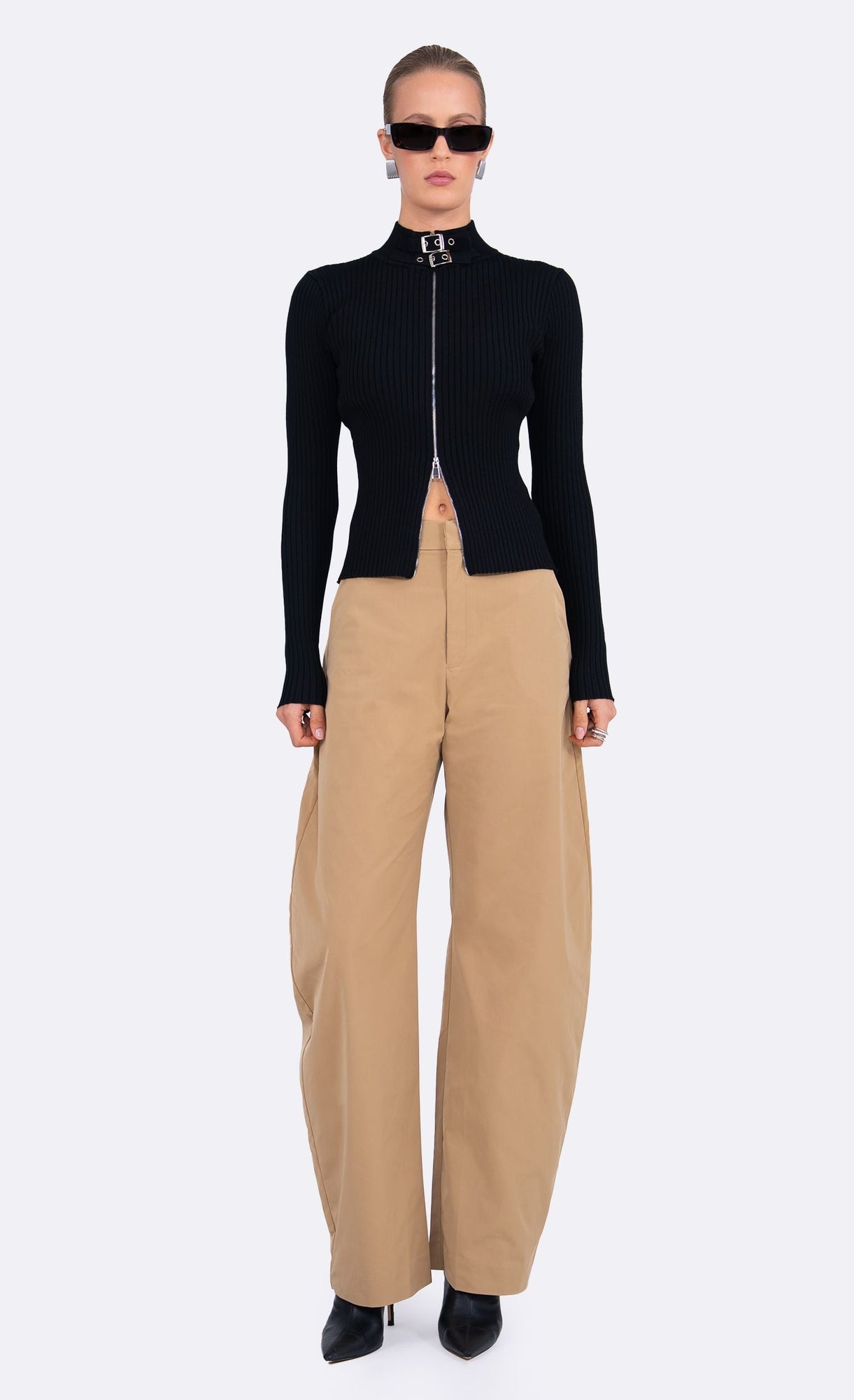 Lori Trench Trouser | Khaki