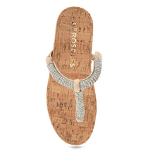 Crystal Sandal Dress Kitten Heel | Crystal/Champagne