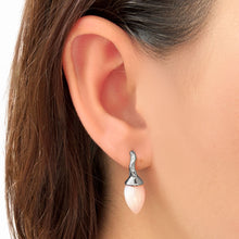 Pink Opal Drop Earrings
