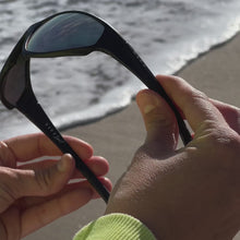Womens | Lightning Sunglasses | Neon Pink | Silver Polarized Lenses
