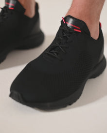 Somerled Ergonomic Knitted Trainers | Black