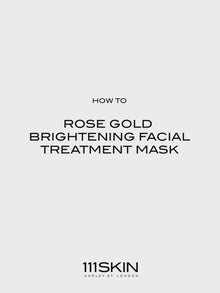 Rose Gold Brightening Facial Mask | 30 ml