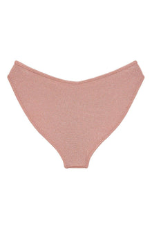 Added Coverage Lulu Bikini Bottom | Prima Pink Sparkle