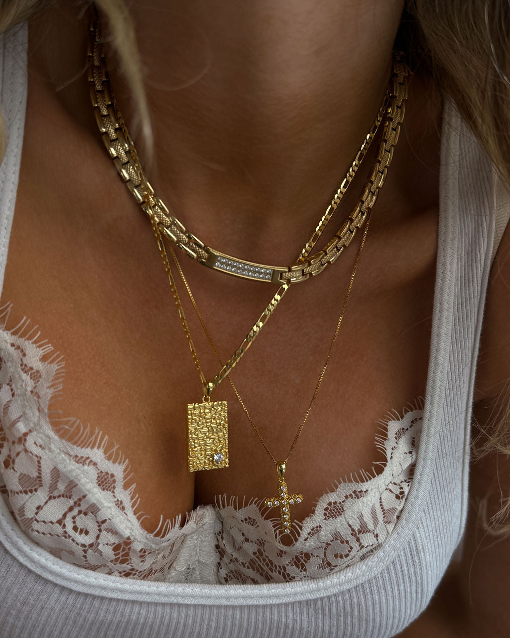 Joni Necklace - Gold | Plated Gold