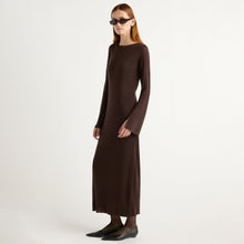 Kelsey | Rosalynn Semi-Sheer Tencel-Blend Knit Dress in Size Small