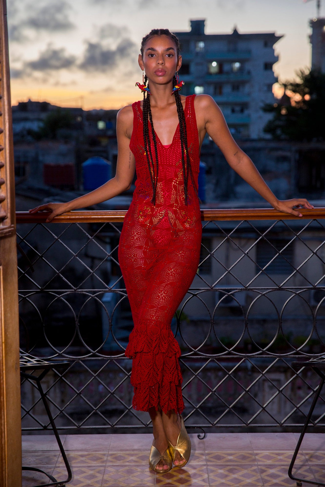 Ali Crochet Dress - Final Sale-Carolina K