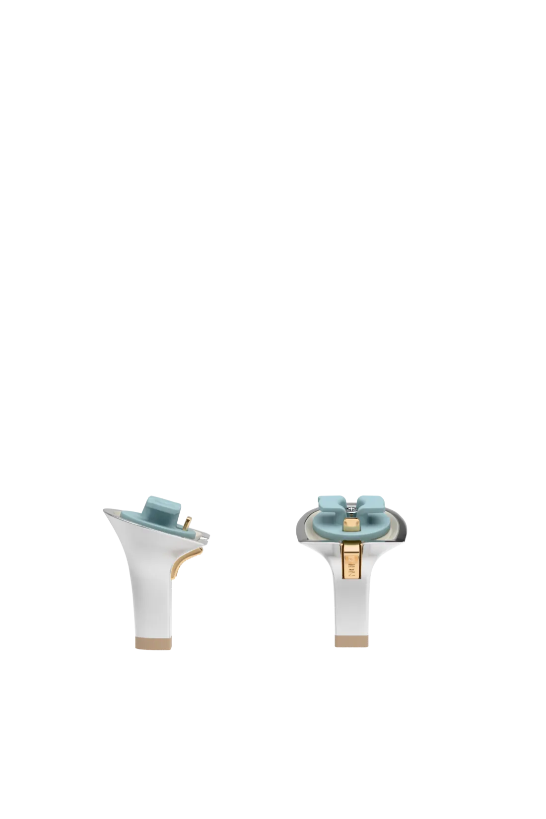 Stiletto Heel Kit 3 | Matte Silver